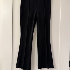 MAEVE ANTHROPOLOGIE THE MARGOT Black flared stretch pants, XS